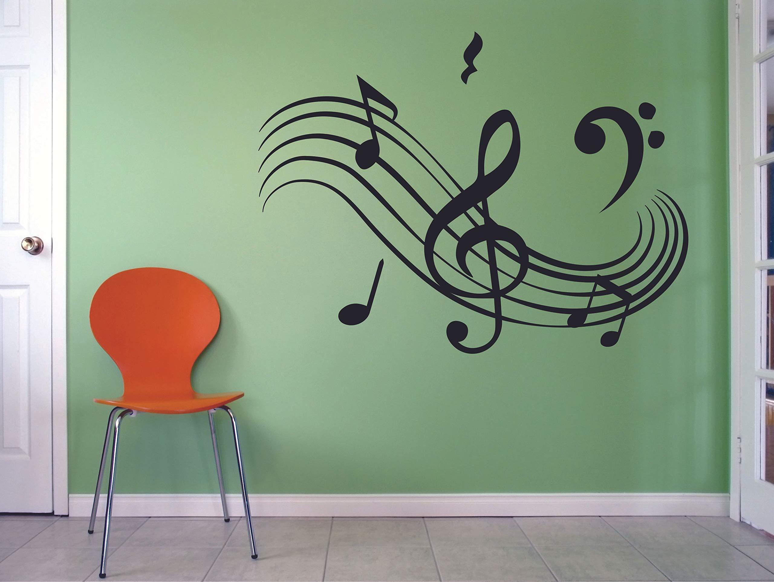 Amazon.com: Music Notes Symbols Treble Clef Musical Sounds Singer